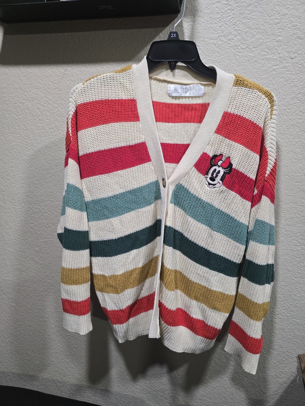 Minnie mouse striped Cardigan